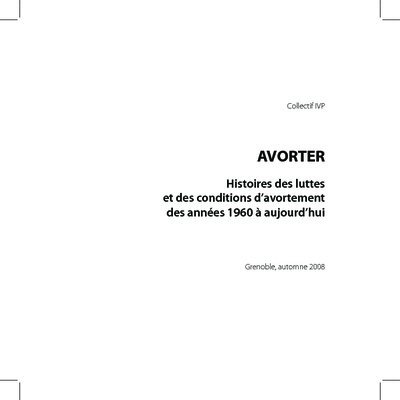 avorter Book