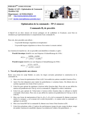 commande et optimisation de systaimes dynamiques Book