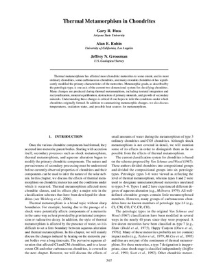chondrites Book