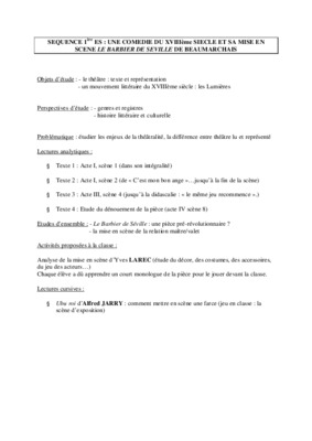 sequence une comedie Book