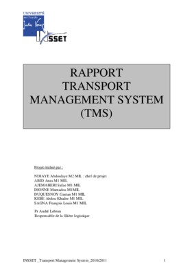 inftr cours transport national Book