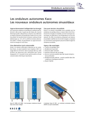 onduleurs autonomes Book