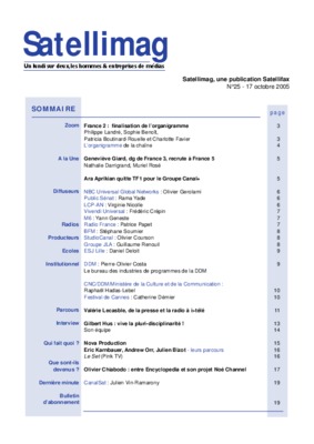 rapport directeur des programmes Book