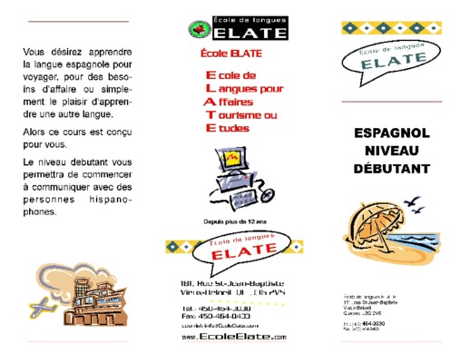 apprendre la langue espagnole Book