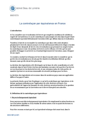 la contrefacon en france Book