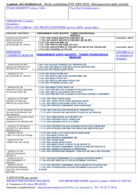 fiche candidature de l_ens maroua 2009 Book