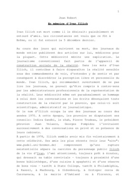 ivan illich une societe sans ecole Book