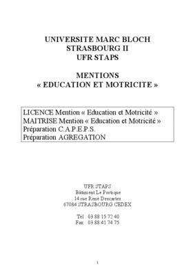 education motricite Book