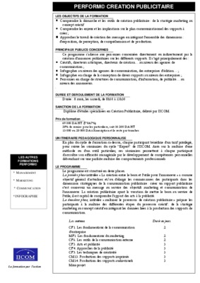 la creation publicitaire Book