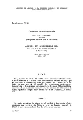 bulletin officel batiment midi pyrenees ouvriers entreprise occupant jusqu_a 10 salaries Book