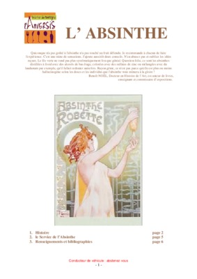 absinthe Book