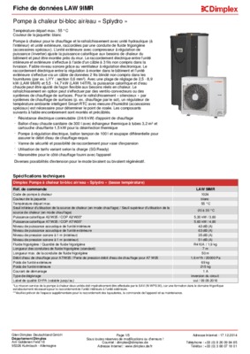 pompe a chaleur air eau bi bloc ener_o Book