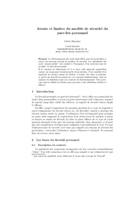 presentation un pare feu firewall Book