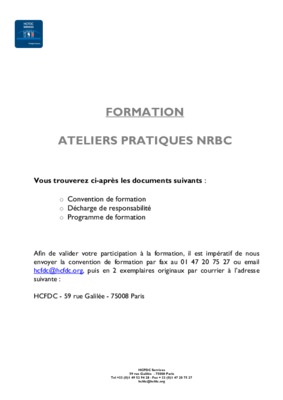 intervontion nrbc Book