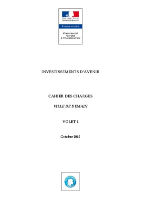 model de cahier de charger selon la loi du 7 oct2010 Book
