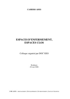 enfermement Book