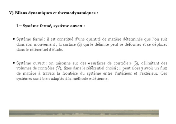 exercices de thermodynamiques systemes ouvert systeme ferme Book