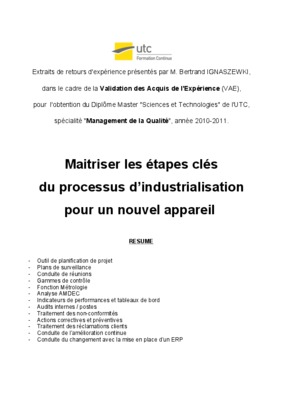 maitriser les processus de l_entreprise Book