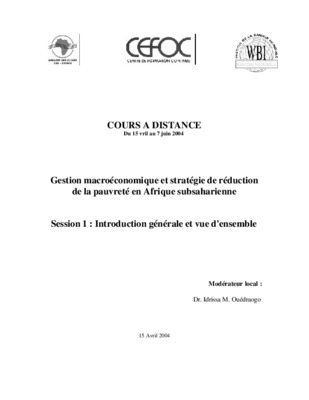 macroeconomique cours et problemes Book