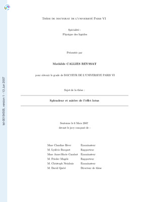 effet lotus application Book