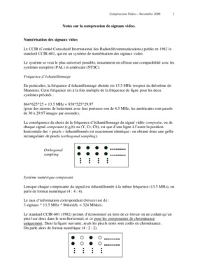 exercice sur compression des signaux Book