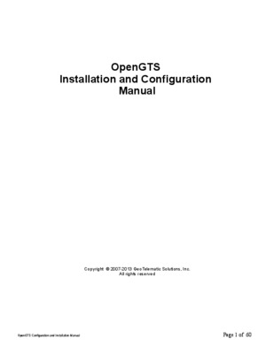 opengts Book