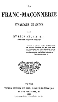 franc maconnerie synagogue de satan Book