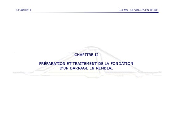 fondation barrage Book