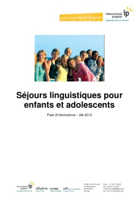 sejours enfants Book