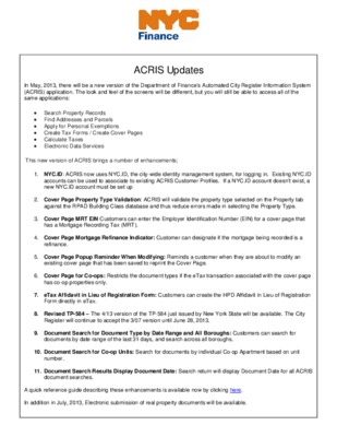 updates Book
