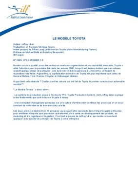 lean toyota Book