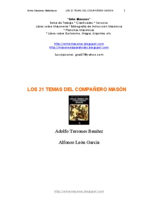 lei del mason Book