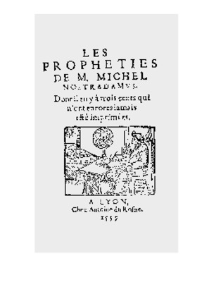 les grandes propheties Book
