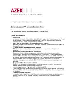 cours ciia Book