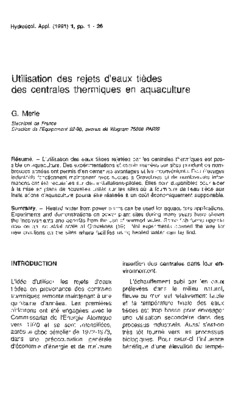 avantages des centrales thermiques Book