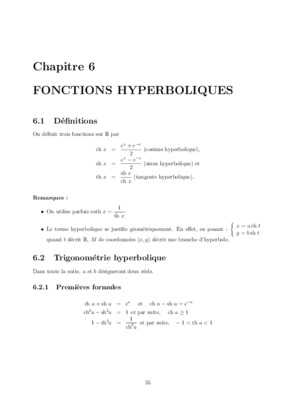 etude de fonctions bac Book
