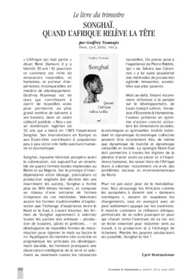 prelaivement des ressources naturelles en afrique Book