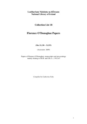 donoghue Book