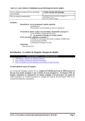 metier de banquier Book