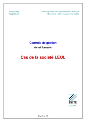 enonce cal leol Book
