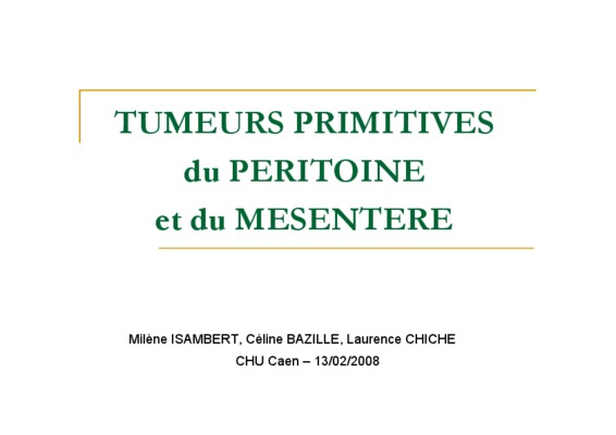 mesentere morphometrie Book