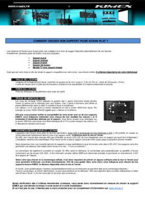 distance entre support pe Book