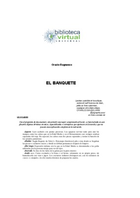protocolo en un banquete Book