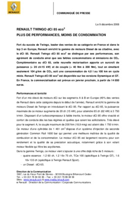 entretien twingo dci Book
