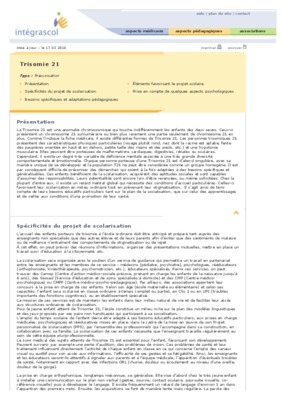 pedagogique trisomie Book