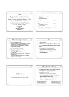 programmation orientee composant Book
