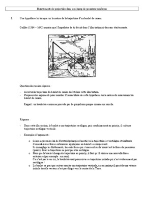 mouvements dans le champ de pesanteur Book