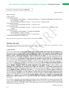kranich Book