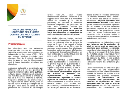 aflatoxines Book