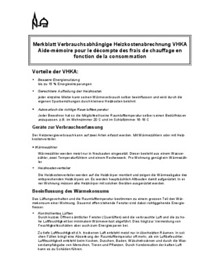 heizkostenabrechnung Book